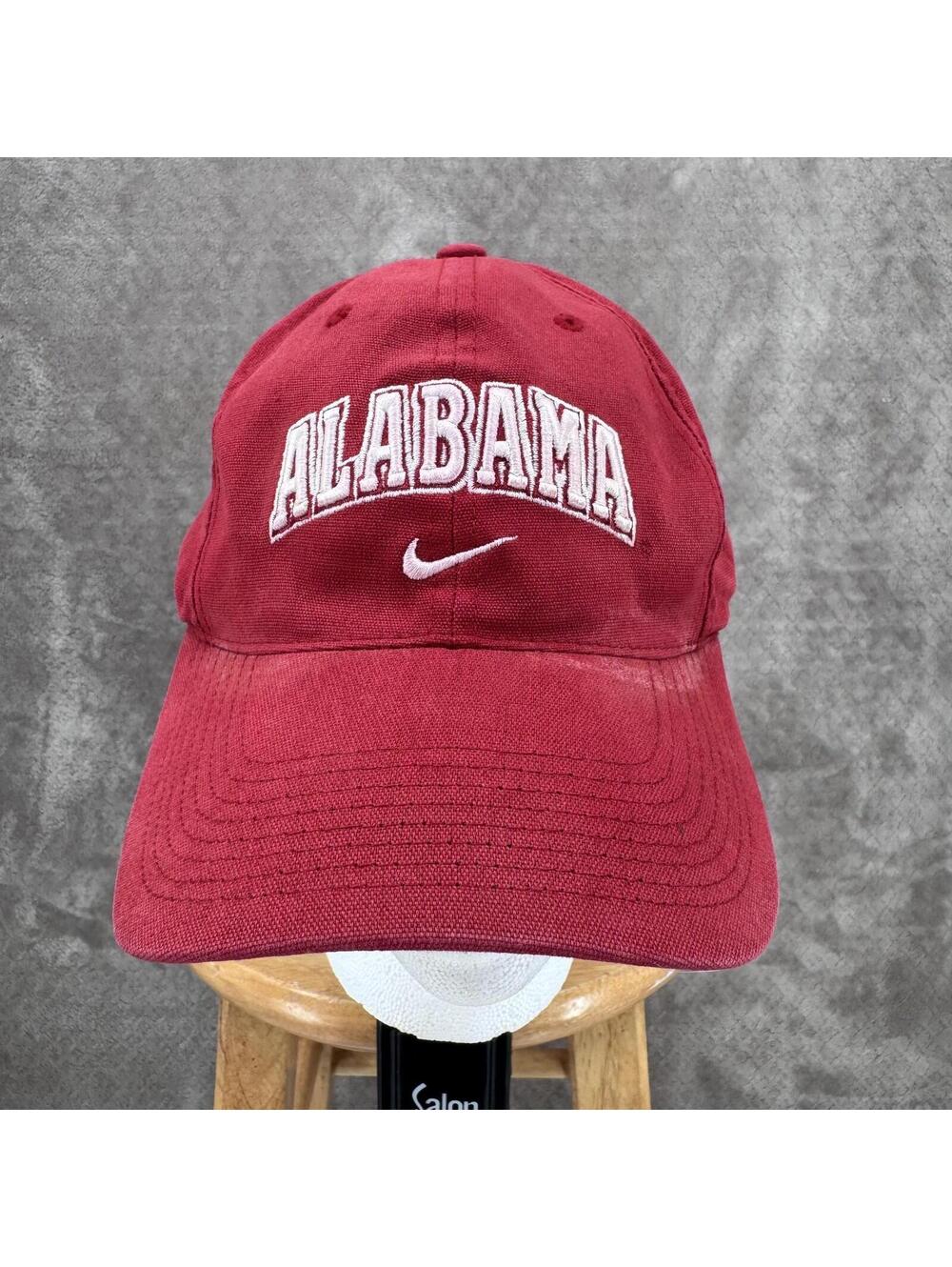 Vintage Alabama Crimson Tide Hat Cap Fitted Mens One Size NCAA Football Nike